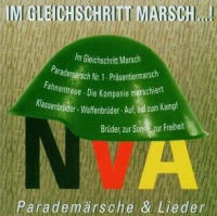Kommando: Im Gleichschritt Marsch !  Im Gleichschritt Marsch  PARADEMRSCHE (Tempo 114)  Parademarsch der DVP Nr. 1  Parademarsch der NVA Nr. 1  Laridah  Straenmarsch  Jubelklnge  Zum Stdtele hinaus  Silvianer-Marsch  Immer gefechtsbereit  Fanfarenmarsch  Auf, auf zum Kampf  Brder, seht die rote Fahne  Spaniens Himmel *  Brder, zur Sonne, zur Freiheit  Fahnentreue  Klassenbrder - Waffenbrder  Salut 30  Die Kompanie marschiert  Der Basdorfer  Brandenburger Fanfarenmarsch  Drushba - Freundschaft  Manvermarsch  Prsentiermarsch der DVP  Yorckscher Marsch *