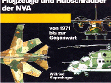 Inhalt: Die Entwicklung der Luftstreitkräfte/Luftverteidigung der NVA zu einer modernen Teilstreitkraft (29. August 1985 - Parade gegenwärtiger Kampftechnik, Wichtigste Aufgabe - Luftverteidigung, Die ersten MiG der NVA, Luftverteidigungsdivisionen und Diensthabendes System, Bewaffnung der ersten Typen, Augen durch Nacht und Wolken, Mit gelenkten Raketen, Katapultsitz und Überdruckanzug, 60 Mann für einen Flugzeugstart, Hubschrauber über See), Die Flugzeug- und Hubschraubertypen der NVA von 1956 bis 1970 (Schulflugzeug Jak-18, Schulflugzeuge Jak-18U und Jak-18A, Schul- und Übungsjagdflugzeug Jak-11, Transport- und Verbindungsflugzeug An-2, Passagierflugzeug An-2, Transportflugzeug 11-14P (T), Passagierflugzeug 11-14P, Fotoflugzeug 11-14F, Verbindungsflugzeug Aero 45S (Super Aero 45), Mehrzweckflugzeug L-60, Verbindungs- und Transportflugzeug An-14A, Passagierflugzeug 11-18W, Passagierflugzeug Tu-124W, Zieldarstellungsflugzeug Il-28, Schulflugzeug Il-28U, Zieldarstellungsflugzeug Il-28R, Schul- und Übungsflugzeug L-29 Delfin, Jagdflugzeug MiG-15bis, Schul- und Übungsjagdflugzeug MiG-15UTI, Tagjagdflugzeug MiG-17F, Allwetter-Abfangjagdflugzeug MiG-17PF, Tagjagdflugzeug MiG-17, Überschall-Tagjagdflugzeug MiG-19S, Allwetter-Abfangjagdflugzeug MiG-19P1V1, Jagdflugzeug MiG-21F-13, Allwetter-Abfangjagdflugzeug MiG-21PFM, Allwetter-Abfangjagdflugzeuge MiG-21SPS und MiG-21SPS-IK, Schul- und Übungskampfflugzeug MiG-21U, Schul- und Übungskampfflugzeug MiG-21US, Leichter Mehrzweckhubschrauber SM-l (mi-1), Sanitätshubschrauber Mi-1M, Schulhubschrauber Mi-1MU, Mehrzweckhubschrauber Mi-4A, UAW-Hubschrauber MI-4M, Passagierhubschrauber Mi-4S, Mehrzweckhubschrauber Mi-8T, Passagierhubschrauber Mi-8S), Anhang (Typenregister, Namenregister, Technische Daten der Kolbenmotor- und Passagierflugzeuge der NVA (1956-1970), Technische Daten der strahlgetriebenen Flugzeuge der NVA (1956-1970), Technische Daten der Hubschrauber der NVA (1956-1970), Literaturverzeichnis, Hoheitsabzeichen, Leistungsabzeichen, Inhaltsverzeichnis