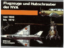 Inhalt: Die Entwicklung der Luftstreitkräfte/Luftverteidigung der NVA zu einer modernen Teilstreitkraft (29. August 1985 - Parade gegenwärtiger Kampftechnik, Wichtigste Aufgabe - Luftverteidigung, Die ersten MiG der NVA, Luftverteidigungsdivisionen und Diensthabendes System, Bewaffnung der ersten Typen, Augen durch Nacht und Wolken, Mit gelenkten Raketen, Katapultsitz und Überdruckanzug, 60 Mann für einen Flugzeugstart, Hubschrauber über See), Die Flugzeug- und Hubschraubertypen der NVA von 1956 bis 1970 (Schulflugzeug Jak-18, Schulflugzeuge Jak-18U und Jak-18A, Schul- und Übungsjagdflugzeug Jak-11, Transport- und Verbindungsflugzeug An-2, Passagierflugzeug An-2, Transportflugzeug 11-14P (T), Passagierflugzeug 11-14P, Fotoflugzeug 11-14F, Verbindungsflugzeug Aero 45S (Super Aero 45), Mehrzweckflugzeug L-60, Verbindungs- und Transportflugzeug An-14A, Passagierflugzeug 11-18W, Passagierflugzeug Tu-124W, Zieldarstellungsflugzeug Il-28, Schulflugzeug Il-28U, Zieldarstellungsflugzeug Il-28R, Schul- und Übungsflugzeug L-29 Delfin, Jagdflugzeug MiG-15bis, Schul- und Übungsjagdflugzeug MiG-15UTI, Tagjagdflugzeug MiG-17F, Allwetter-Abfangjagdflugzeug MiG-17PF, Tagjagdflugzeug MiG-17, Überschall-Tagjagdflugzeug MiG-19S, Allwetter-Abfangjagdflugzeug MiG-19P1V1, Jagdflugzeug MiG-21F-13, Allwetter-Abfangjagdflugzeug MiG-21PFM, Allwetter-Abfangjagdflugzeuge MiG-21SPS und MiG-21SPS-IK, Schul- und Übungskampfflugzeug MiG-21U, Schul- und Übungskampfflugzeug MiG-21US, Leichter Mehrzweckhubschrauber SM-l (mi-1), Sanitätshubschrauber Mi-1M, Schulhubschrauber Mi-1MU, Mehrzweckhubschrauber Mi-4A, UAW-Hubschrauber MI-4M, Passagierhubschrauber Mi-4S, Mehrzweckhubschrauber Mi-8T, Passagierhubschrauber Mi-8S), Anhang (Typenregister, Namenregister, Technische Daten der Kolbenmotor- und Passagierflugzeuge der NVA (1956-1970), Technische Daten der strahlgetriebenen Flugzeuge der NVA (1956-1970), Technische Daten der Hubschrauber der NVA (1956-1970), Literaturverzeichnis, Hoheitsabzeichen, Leistungsabzeichen, Inhaltsverzeichnis