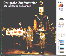 Parademarsch Nr.1 . Marsch der Fackeltrger . Paradefanfare . Locken zum Zapfenstreich und Zapfenstreichmarsch . Festliche Zapfenstreichmusik . Einleitungsmusik . Des Geyers schwarzer Haufen . Ltzows wilde Jagd . Warschawjanka . Matrosen von Kronstadt . Auf, auf zum Kampf . Im Januar um Mitternacht . Der kleine Trompeter . Die Thlmann-Kolonne . Moorsoldatenlied . Dank euch, ihr Sowjetsoldaten . Brder, zur Sonne, zur Freiheit . Die Partei . Finale . 